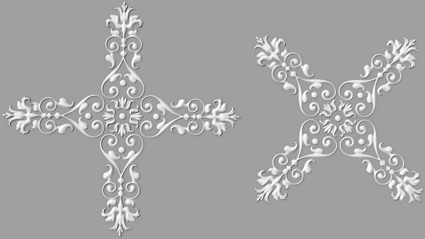 Cross 3D Ornament