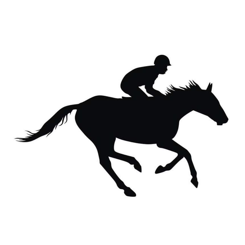 free clip art horse and rider - photo #46