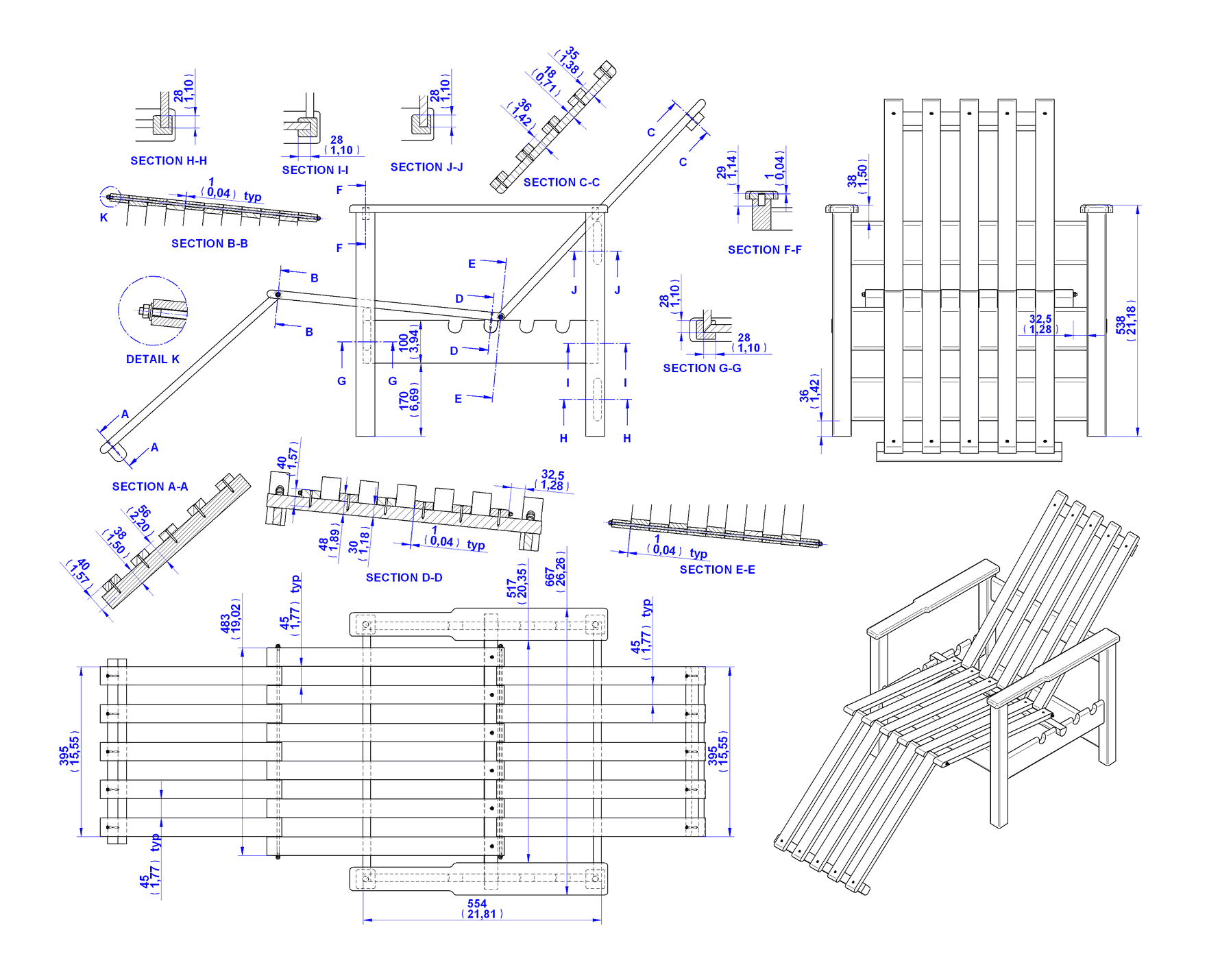 adjustable_wooden_chair_Assembly