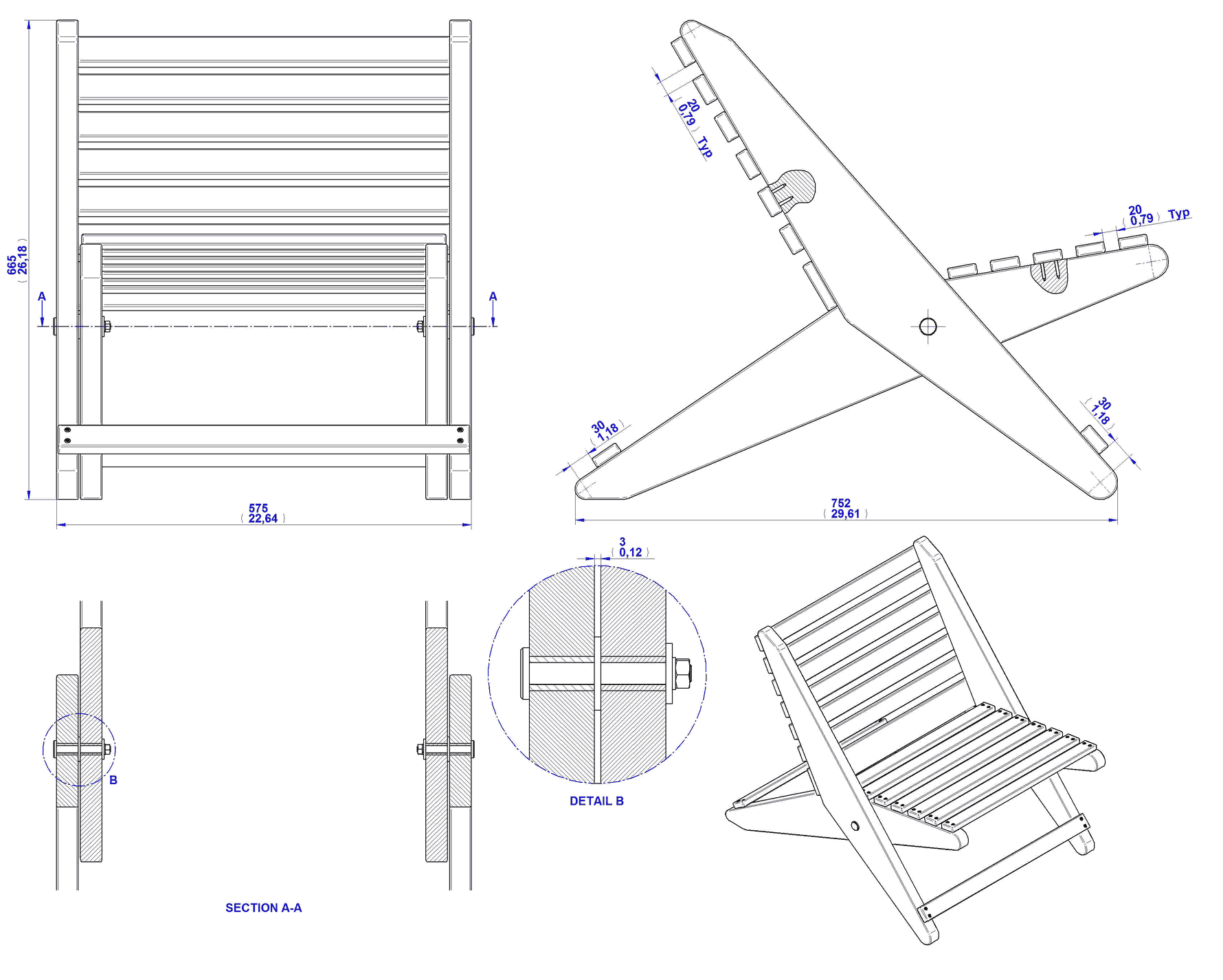 Folding Chair Plans