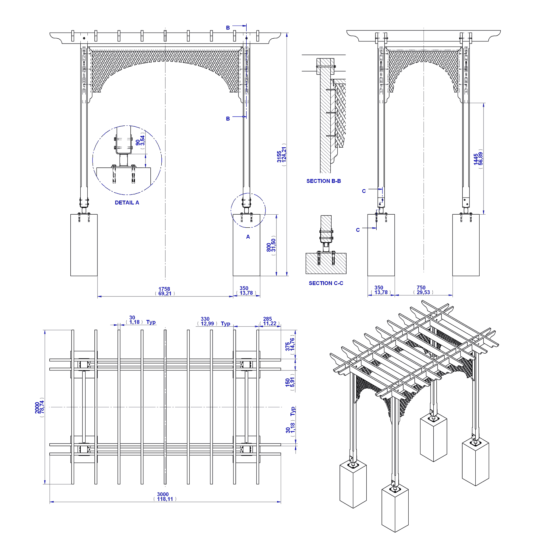 Garden Arbor Plans Free PDF