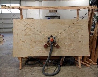 Maslow CNC router project