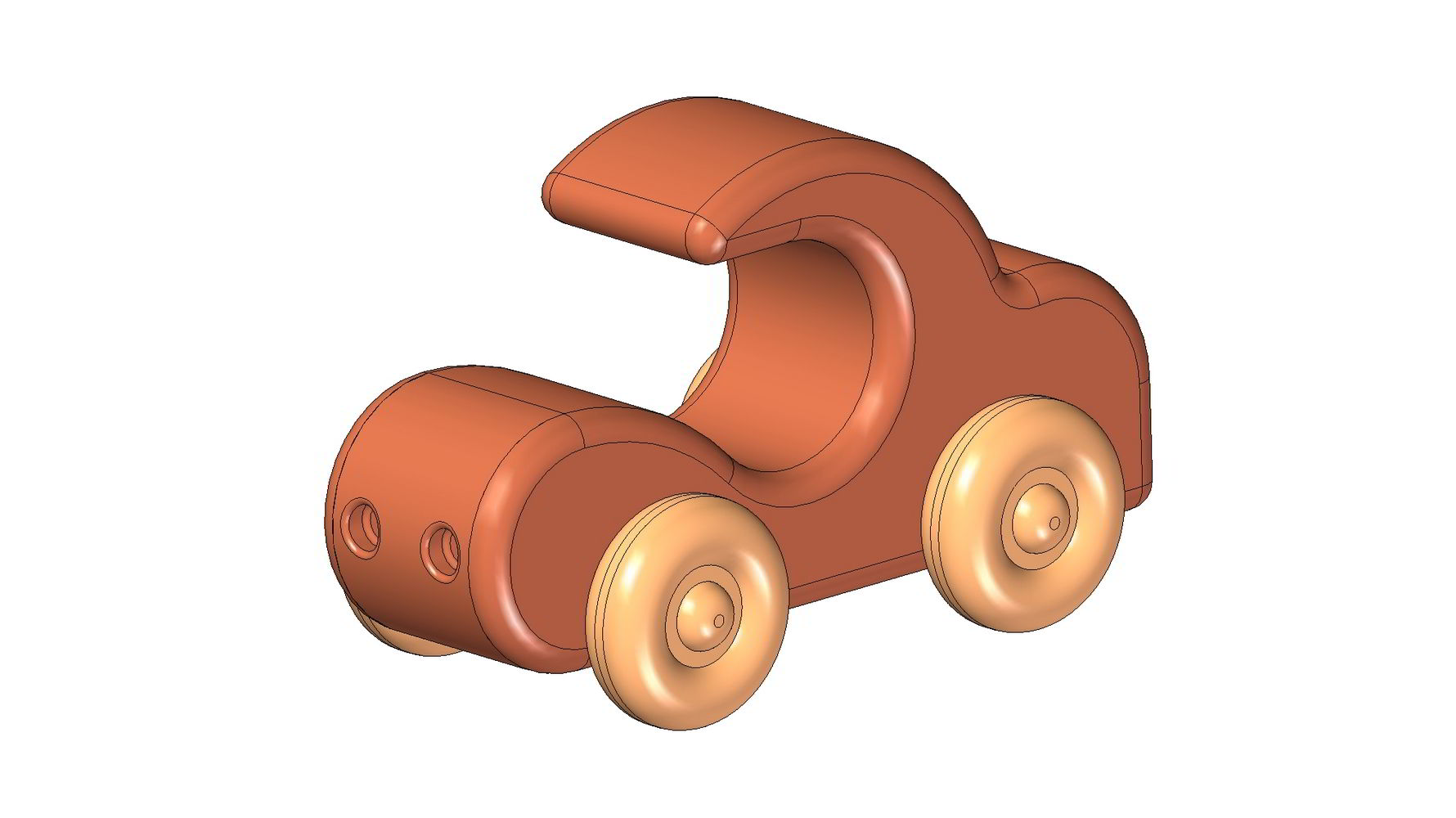 Simple Wooden Toy Car Plans