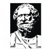 Vectorized Archimedes of Syracuse scroll saw pattern