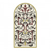 Vectorized beautiful marquetry pattern