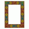 Vectorized celtic frame pattern