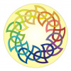 Vectorized celtic knot ring