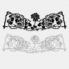 Conventionalised rose design - By Miss Jean W. Inglish - Arts and Crafts magazin