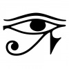 Vectorized Eye of Horus symbol