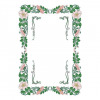 Vectorized floral frame 1