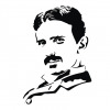 Nikola Tesla Vector Pattern