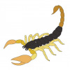 Vectorized scorpion pattern