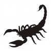 Scorpion vector silhouette 