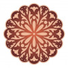 Vectorized scroll saw round pattern 1