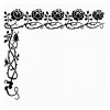 Brier stencil border