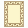 Conventionalized leaf border 1