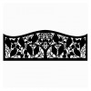Design for a music rest for a grand piano (Messrs - Collard and Collard)