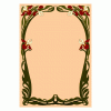 Floral border design 1