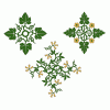 Floral ornamental designs 1