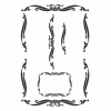 Ornamental border pattern