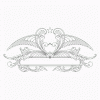 Ornamental wings sign