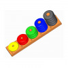 Count and stack toy plan