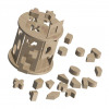 Shaped hexagon toy plan 