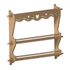 Wall shelf plan 