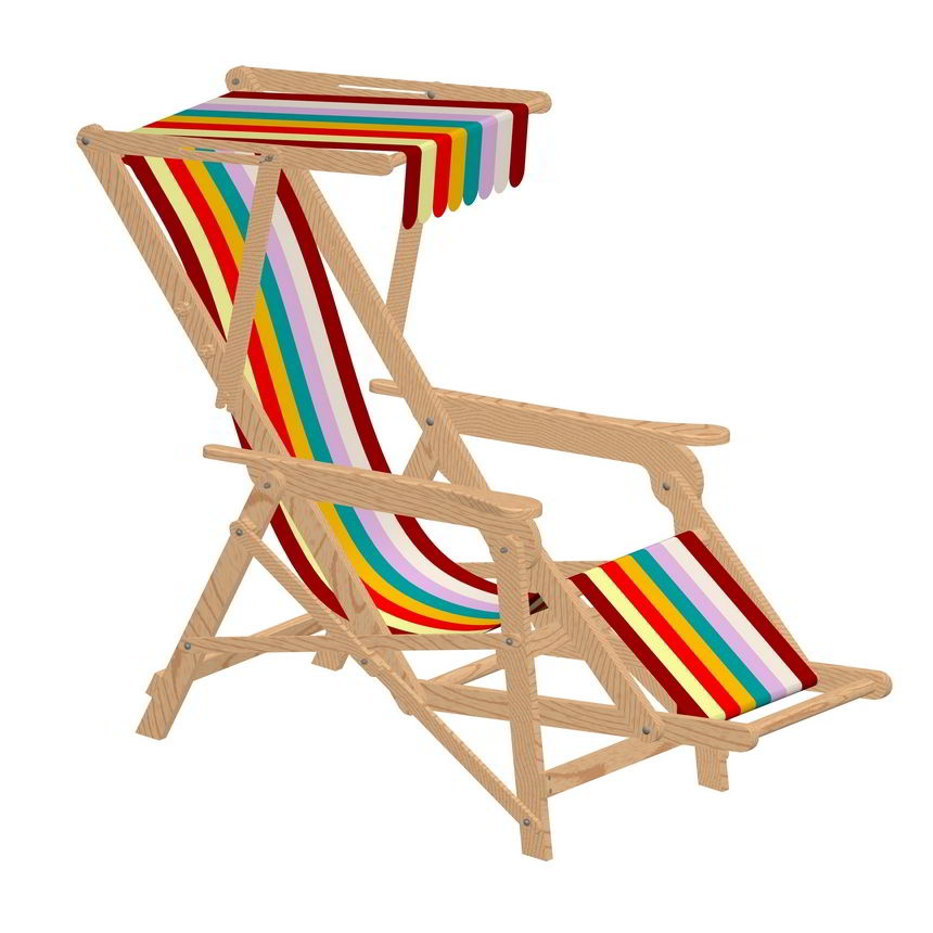 Beach Chair Plan Craftsmanspace, Folding Wooden Beach Chair Plans