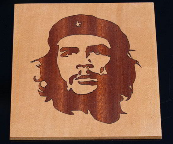 Ernesto Che Guevara - Laser cut