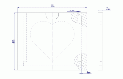 Puzzle box - Assembly drawing
