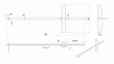 Panel gauge - Assembly drawing