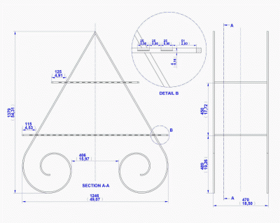 Plant holder plan - Assembly drawing