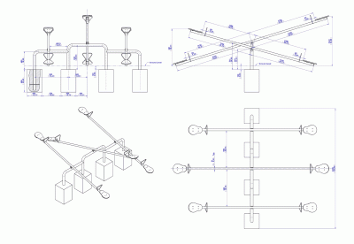 Seesaw (Teeter-Totter) - Assembly drawing