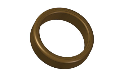 Curtain tie back - Ring version