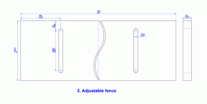 Part 3 - Adjustable fence