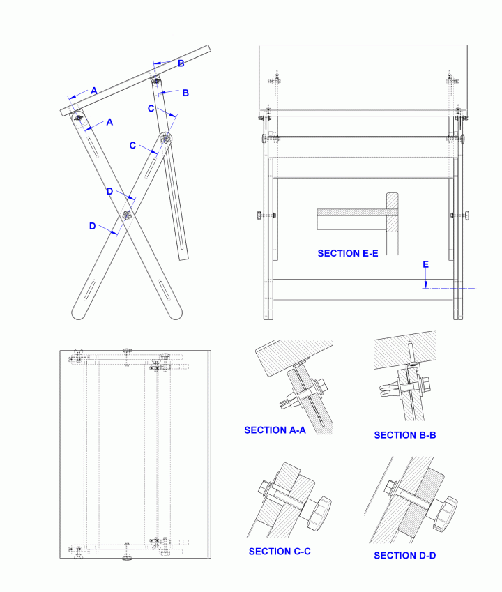 Drawing board - Assembly drawing