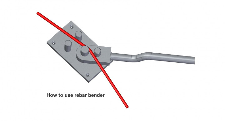 How to use rebar bending tool 