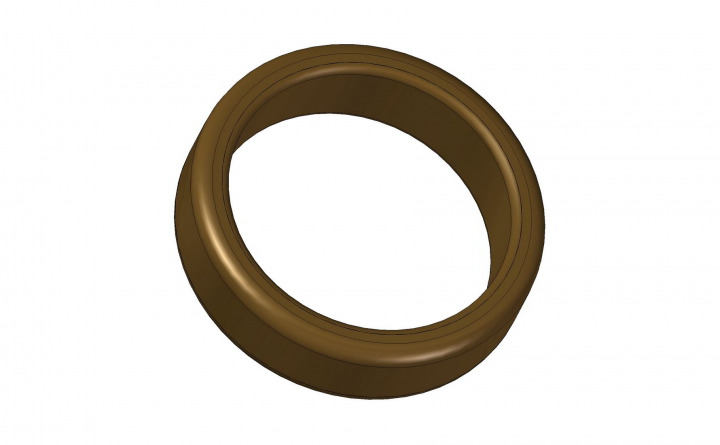 Curtain tie back - Ring version