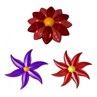 Flower 3D models