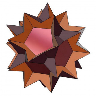 Great dodecahemidodecahedron 3D model