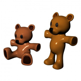 Teddy bear 3D models