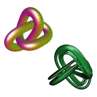 3D models of trefoil knot