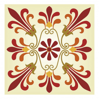 Ancient Greek marquetry ornament