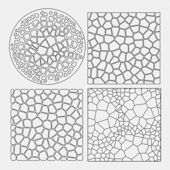 tack omdraaien bar Voronoi 2D patterns | Craftsmanspace