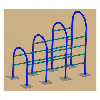 Tunnel climber - Playground structure plan