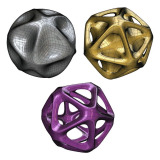 Math art 3D models based on great dodecahedron