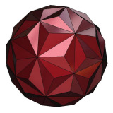 Small hexagonal hexecontahedron 3D model