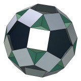Small rhombidodecahedron 3D model