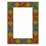 Celtic frame pattern